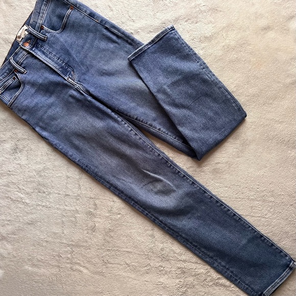Madewell Denim - Madewell The Perfect Vintage Jean High Rise Tapered Tall Maplewood Wash 29T